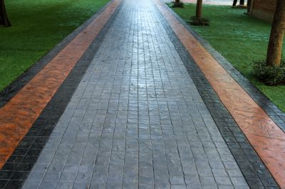 Stamped Concrete Refinishing