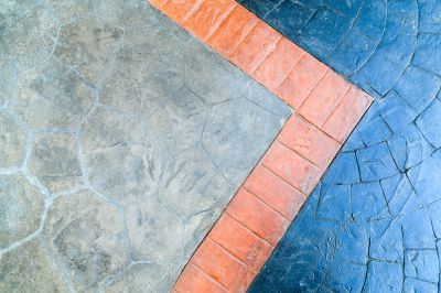 A Cement Patio Can be Colored, Stamped, or Textured!