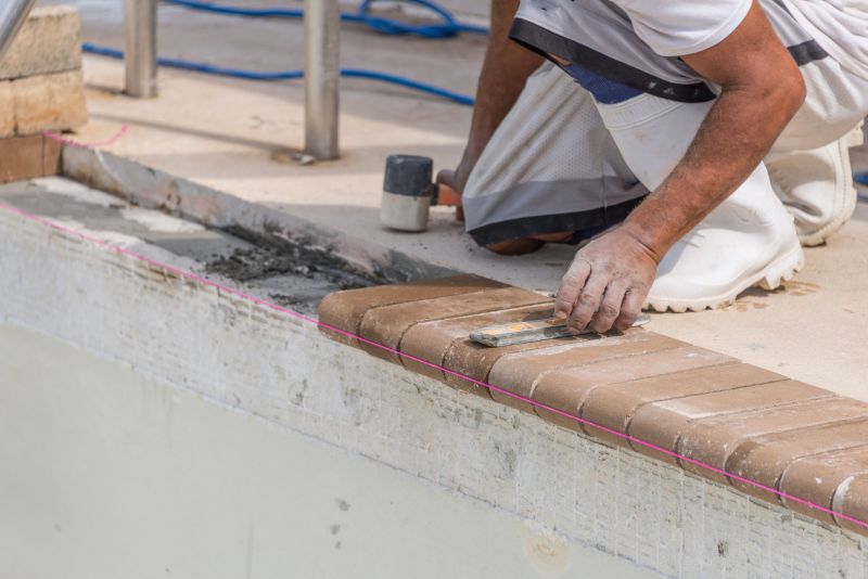 Concrete Pool Coping Repair - Concrete Pool Steps Repair Ellicott City, Maryland