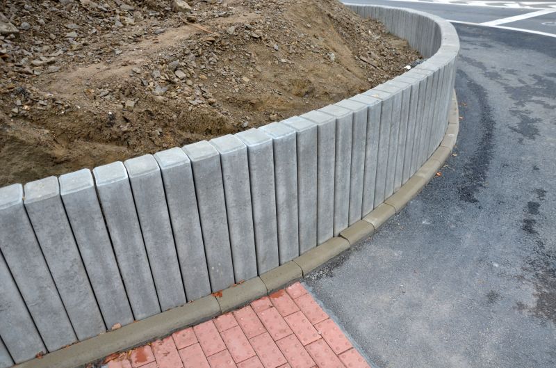 Concrete Retaining Wall Installation