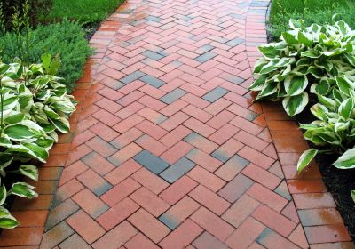 Get a Brick Pathway Installed!