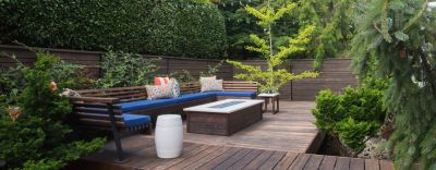 Wood Patio!
