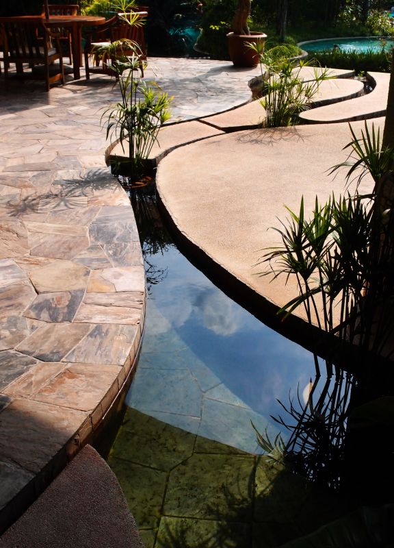 Concrete ponds are built to last, offering superior strength compared to liners or pre-formed ponds